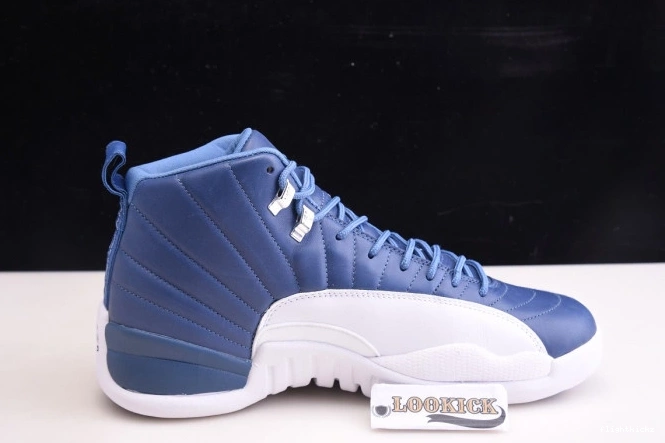 Air 130690-404 12 Retro Blue Jordan Stone 1015